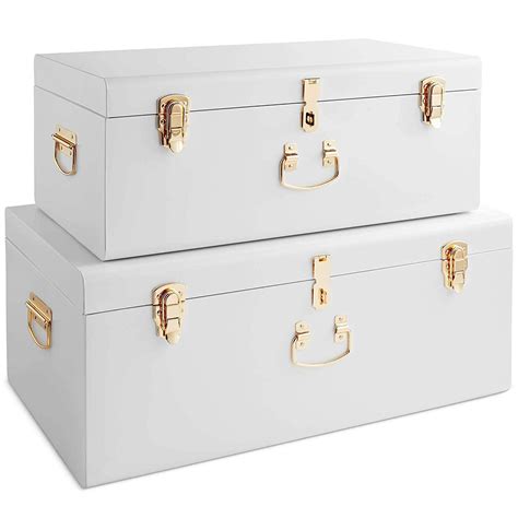 metal box 12x20x2|20x20x12 decorative storage containers.